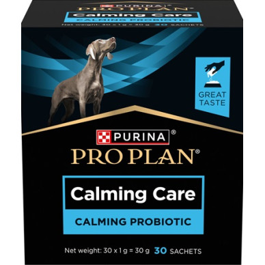 Purina Pro Plan Calming Care, probiotic calmant pentru caini, 30 plicuri